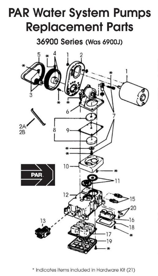 Model 36900 High Sky RV Parts